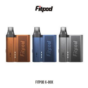 【小煙主機】FITPOD X BOX 斯萊克4代 方塊主機 續電升級 可調段數 氣孔 三段輸出 耗材共用斯萊克1-3代 SLYEEK OMARIO SLYEEKS FITPOD X